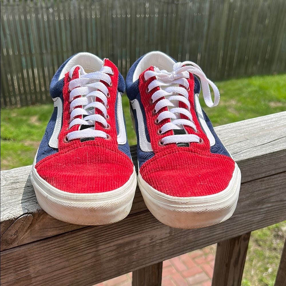 Vans Colorblock Corduroy Sneakers